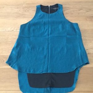 Rag and Bone silk sleeveless with zipper back